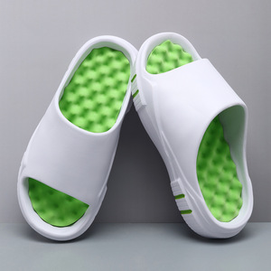 Novedad Verano <span class=keywords><strong>2025</strong></span> Sandalias Deslizantes de Espuma para Hombre para Playa y Exteriores con Masaje Suave y Logo Personalizado Zapatillas Deportivas con Logo Personalizado - Product Image 5