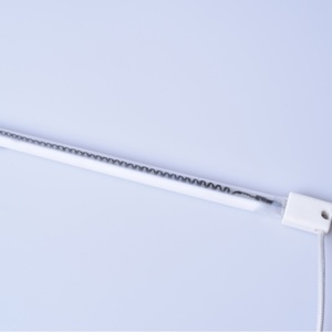 Nhà máy tùy chỉnh SK15 sợi carbon nửa trắng tráng thạch anh nhiệt yếu tố hồng ngoại Nhiệt Đèn BBQ - Product Image 1