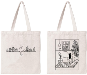 Venta al por mayor bolsas de lona con logotipo impreso personalizado bolsa de algodón ASA bolsa de compras - Product Image 2