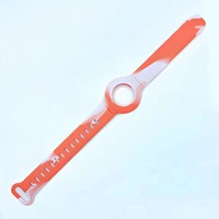Bracelet ajustable en silicone pour AirTag, étui de protection confortable anti-perte, localisateur pour enfants et personnes âgées