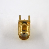 Conector Coaxial RF de 12.4GHz, Resistente al Agua, Altamente Recomendado, Conector SMA Hembra para Montaje en PCB
