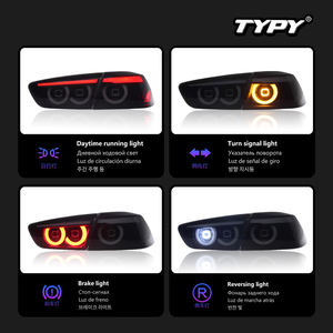 ไฟท้ายรถยนต์ TYPY ของแท้ <span class=keywords><strong>ราคา</strong></span>ส่ง สำหรับมิตซูบิชิ แลนเซอร์ อีโว เอ็กซ์ อัพเกรด ไฟท้าย LED รุ่นปรับปรุง ปี 2008-2018 - Product Image 3