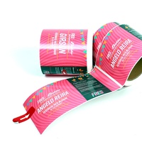 Impression de grands logos, papier autocollant biodégradable verni brillant personnalisé, étiquettes autocollantes pour canettes de bière, bouteilles