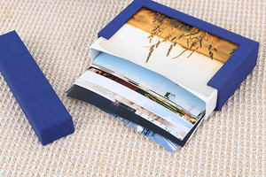 थोक 4x6 फोटो एल्बम संग्रह बॉक्स फ्रेम कार्डबोर्ड कपड़ा कवर शादी के स्नातक बच्चे परिवार की तस्वीरें - Product Image 6