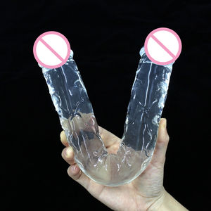 Двойные фаллоимитаторы, Двойное проникновение, игрушки для мастурбации, влагалище, секс-игрушки для женщин, фаллоимитаторы, вставки - Product Image 3