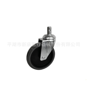 Ruedas Giratorias Serie Phxs de Una Sola Rueda PP 80mm Personalizables para Uso Industrial - Product Image 4