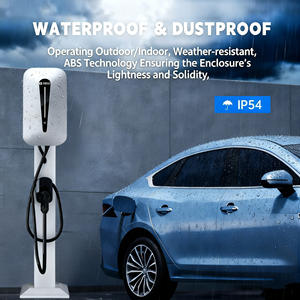 شاحن سيارات كهربائية سريع بقوة 7 كيلوواط بسعر منخفض، أحادي أو ثلاثي الطور، نظام شحن من النوع 2 مثبت على الأرض - Product Image 4