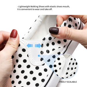 Fábrica de Wenzhou Mocasines Planos Personalizados para Dama, Zapatos de Lona Casuales sin Cordones para Mujer, Zapatos Clásicos de Lona Blanca para Mujer - Product Image 4