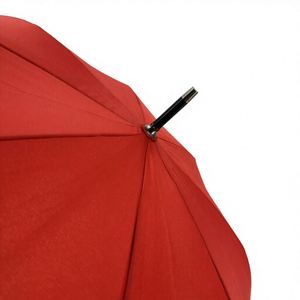 Paraguas de Golf Semiautomático Rojo, Material Pongee, Resistente al Viento, Protección contra la Lluvia, Promocional, 190T, Moderno, para Regalo Empresarial - Product Image 3