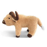 Peluche personnalisée en forme de buffle brun, jouet en peluche en forme de vache beige, poupée en peluche pour enfants, coussin confortable, cadeau pas cher