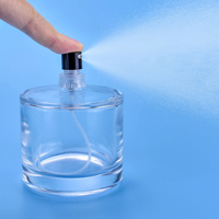 Emballages personnalisés pour soins de la peau, flacons en verre pour lotion et sérum, 30 ml, 50 ml, 100 ml, vides, transparents, avec pulvérisateur à pompe imprimé