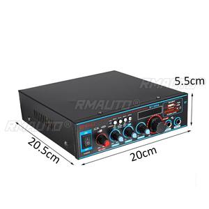 Amplificador de Potencia de Audio para Auto Estéreo de 2 Canales y 800W, Mini Hi-Fi, Bluetooth, Amplificador de Subwoofer para Auto con Control Remoto y Radio FM - Product Image 6