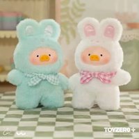 Authentique Toyzero + Lulu Piggy Pig Vintage Bunny Bear Joyful Time Peluche Toys PVC Blind Box Cute Lovely Dolls Best Gift