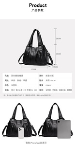 Bolsos cruzados de diseño de moda, bolsos de hombro de cuero PU de alta calidad, bolsos de mano casuales de lujo para mujer - Product Image 6