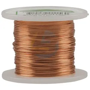 Awg42 0.063mm Self Bonding Polyurethane Covered Enameled Copper Wire
