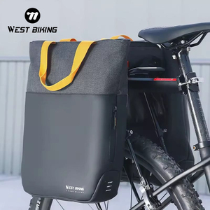 กระเป๋าจักรยาน WEST BIKING ขนาด 11 ลิตร กันน้ำ สำหรับติดตั้งท้ายรถจักรยาน  แบบอเนกประสงค์ พร้อมช่องใส่เครื่องมือ - Product Image 1