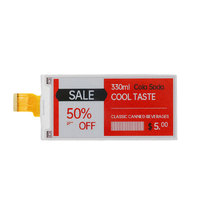 Module EPD 3.5 pouces B/W Affichage Eink E-paper Résolution 184*384 Couleur Module d'écran électronique de signalisation de bureau personnalisé E Ink