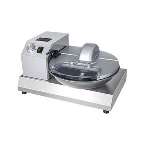 Hachoir à viande et légumes multifonctionnel commercial à double vitesse et double rotation en acier inoxydable industriel - Product Image 1