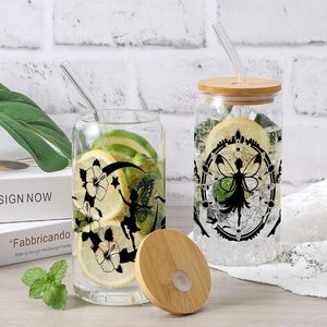 10 feuilles d'autocollants de transfert UV DTF, pour gobelets en verre, autocollants imperméables, étiquettes adhésives pour la décoration de bouteilles <span class=keywords><strong>et</strong></span> de tasses - Product Image 6