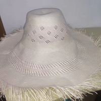 ND472 Chapeau de cowboy classique en paille Shantung 20X avec corps en papier japonais glacé