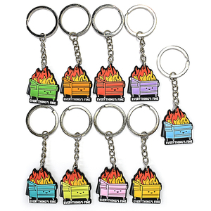 Sinh Viên Giải thưởng keyag cá nhân PVC Keychain cao su Ví quyến rũ phụ kiện chìa khóa xe trang trí Keychain - Product Image 2