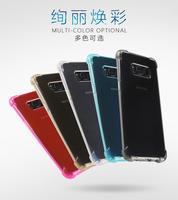 Lovecom — coque de téléphone Samsung, étui Transparent en tpu souple avec coussin d'air, pour Galaxy S8, S8 Plus