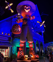 Décorations géantes en résine et fibre de verre : Casse-noisette de Noël, Soldat, Citrouille d'Halloween, Clown – Têtes interchangeables