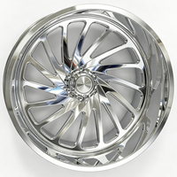 Jantes forgées SL 26 28 30 pouces 22X12 24X12 24X14 26X14 26X16 6x139.7 8X170 8X180 Polies à déport profond pour Ford F-150 RAM 1500