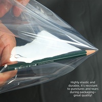 Film PVC souple transparent à prix raisonnable pour la plastification de textiles, tissus et sacs