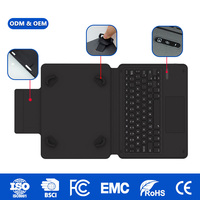 Toptan BT Kablosuz Çok Açılı Standlı Evrensel Tablet Klavye Kılıfı 10.9'' 11'' Kalem Tutucu Tam Kontrol Trackpad'li