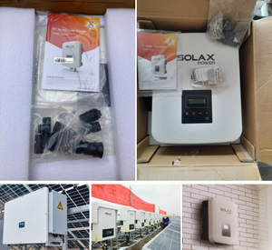 Onduleur solaire hybride <span class=keywords><strong>SolaX</strong></span> X3 <span class=keywords><strong>G4</strong></span> 6kW/8kW/12kW/15kW triphasé haute tension MPPT avec batterie pour usage domestique et commercial - Product Image 4