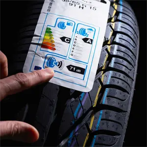 Custom Durable Outdoor Tyre Label Adhesive Sticker Fade Resistant Weatherproof Labels