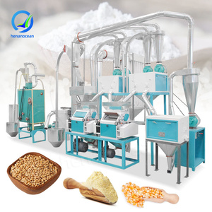 Ligne de production de farine de maïs blanc OCEAN, machine à moudre la farine, moulin à maïs de 30 tonnes en Ouganda - Product Image 1