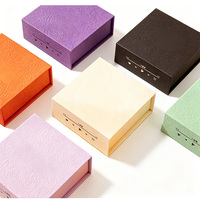 Boîte en carton rigide jetable de luxe, écologique, de haute qualité, personnalisable avec logo, durable, pour événements, salons professionnels et expositions