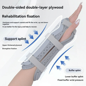 Support d'attelle de poignet réglable professionnel pour entorses arthrite fractures du canal carpien et de l'avant-bras (gauche/droite) - Product Image 4