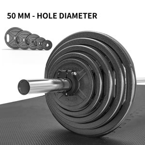 Proiron 5 10 25 35 45lb משקל עמיד 2 אינץ 'ברזל יצוק משקל סט 240lb משקל סט עבור חדר כושר - Product Image 4