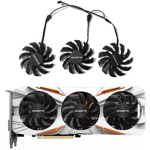 75mm pld08010s12hh t128010su 4pin GTX 1080Ti <span class=keywords><strong>GPU</strong></span> koeler cho Gigabyte AORUS GTX 1060 <span class=keywords><strong>1070</strong></span> 1080 G1 GTX 1070ti 1080Ti 960 980Ti FA - Product Image 1