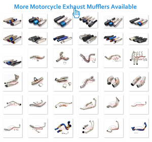 Silenciador de acero inoxidable <span class=keywords><strong>para</strong></span> motocicleta, tubo de <span class=keywords><strong>escape</strong></span> <span class=keywords><strong>para</strong></span> <span class=keywords><strong>KAWASAKI</strong></span> <span class=keywords><strong>ER6N</strong></span> - Product Image 2