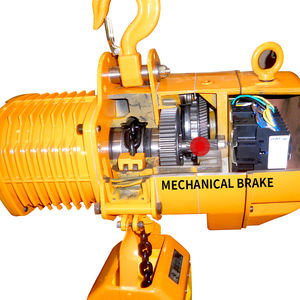 Hoist <span class=keywords><strong>Mixer</strong></span> Beton Listrik Manual, 300Kg 1 Ton dengan Katrol Rantai Ratchet - Product Image 2