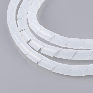 Manchon de câble en plastique serpent 1.5 mètres boîte de rangement de câble câble bande d'emballage en spirale - Product Image 4