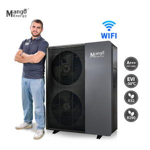 ปั๊มความร้อนอากาศสู่น้ำ 24 กิโลวัตต์ R32/R290 ควบคุมผ่าน WiFi สำหรับโรงแรมและบ้านเรือน ใช้พลังงานไฟฟ้า/พลังงานแสงอาทิตย์ ประสิทธิภาพสูง COP 4.0-5.5 ระบบสมาร์ท - Product Image 1