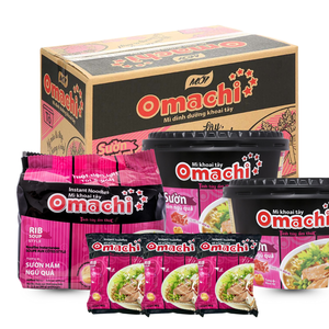 บะหมี่กึ่งสำเร็จรูปโอมาชิ รสซี่โครงหมูตุ๋นห้าผลไม้ พร้อมปรุง 3-5 นาที อายุการเก็บรักษา 12 เดือน คุณภาพเชื่อถือได้ - Product Image 2
