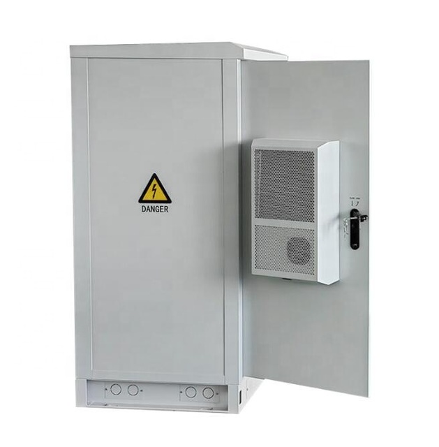 Customized Double Wall Galvanized Steel Telecom Outdoor 42U Waterproof Network Cabinet for School & Hotel Use