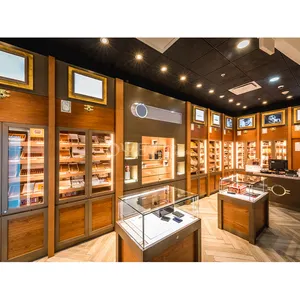 OYE tủ trưng bày tùy chỉnh trưng bày xì gà Humidor xì gà đồ nội thất phòng trưng bày xì gà humidors