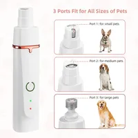 Tondeuse 4-en-1 pour chiens, kit de toilettage pour animaux de compagnie, faible bruit, nettoyeur de pattes, tondeuse pour pattes, yeux, oreilles, visage, nettoyage des poils d'animaux