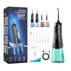FOMIS Irrigador Oral Recargable Eléctrico Aquajet Chorro de Agua Dental H20 Floss Europa Batería Plástico IPX7 10W Irrigador Oral Portátil FOMIS - Product Image 1