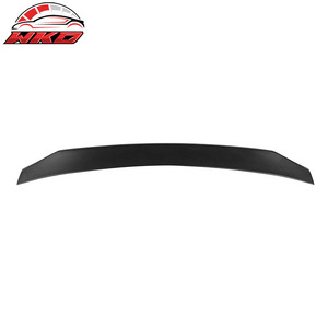 Convient pour Kia EV6 2021-2026 Spoiler de coffre style X non peint noir - Product Image 5