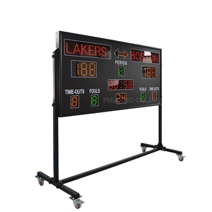 Jhering Draagbare <span class=keywords><strong>Led</strong></span> Basketbal Scorebord Hot Verkoop Elektronische Digitale Scorebord Bewegwijzering Voor Indoor - Product Image 6