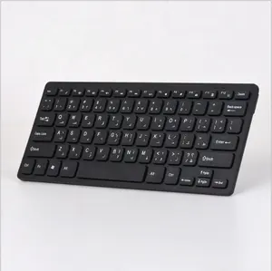 Keyboard Nirkabel untuk Apple iMac, Papan Ketik BT Komputer Clager Zerty