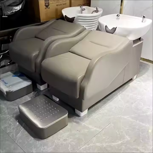 Modern Durable Shampoo Bed Hair Salon Beauty Salon Special Shampoo Chair Salon Furniture <b>Synthetic</b> <b>Leather</b> - Product Image 6